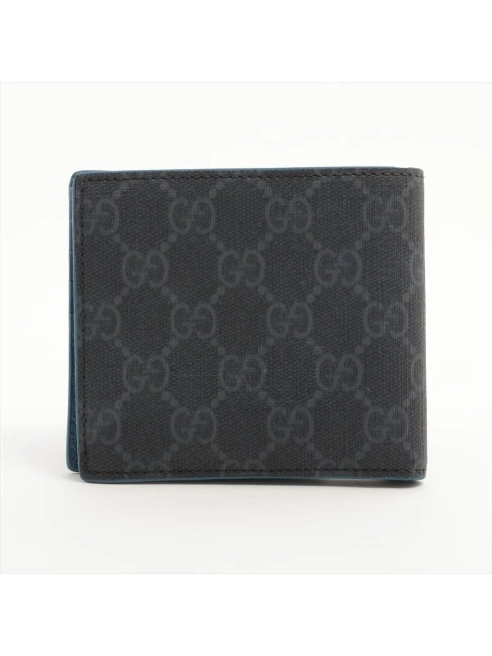 Gucci GG Supreme Leather Bifold Wallet Compact - Picture 2 of 10